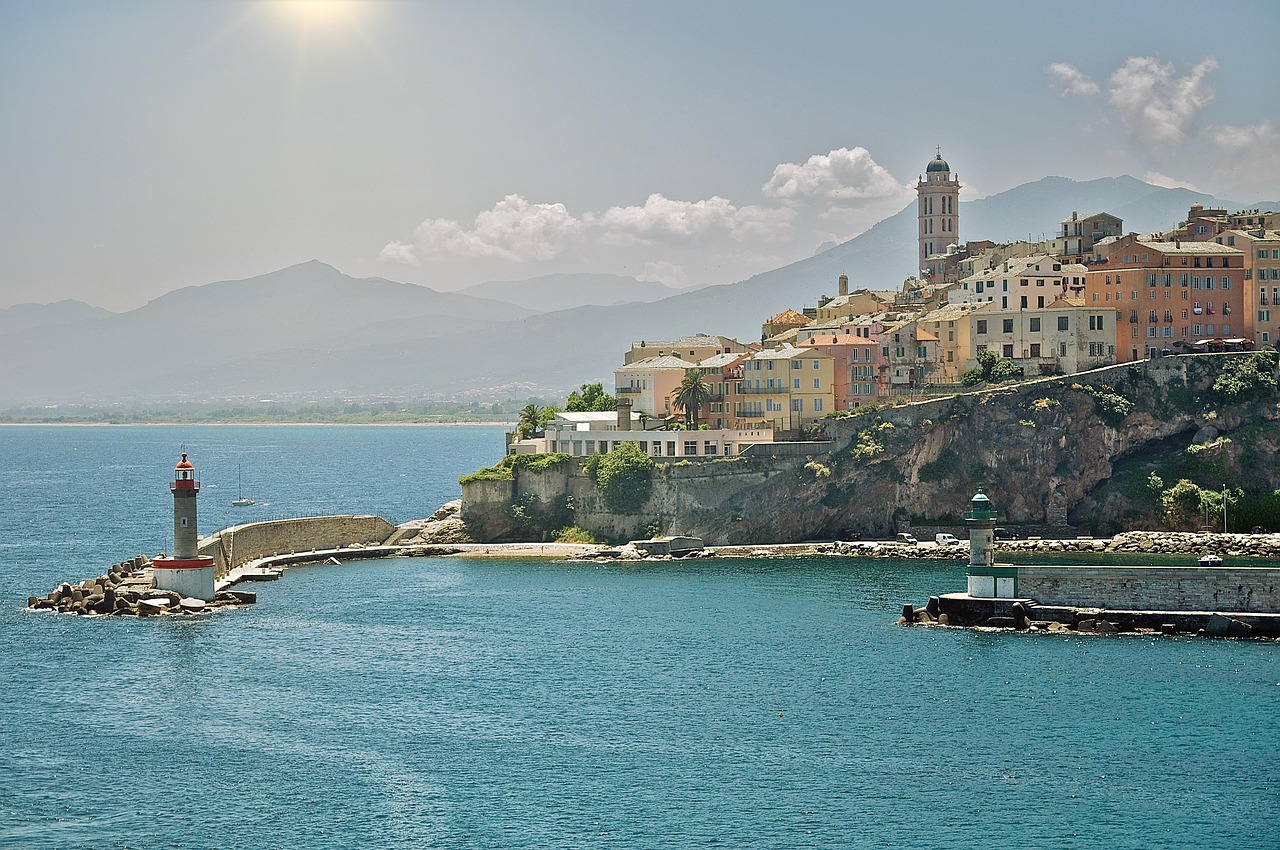corsica, island, town, sea, bastia, port, france, village, coast, port city, nature, mediterranean sea, corsica, corsica, corsica, corsica, corsica